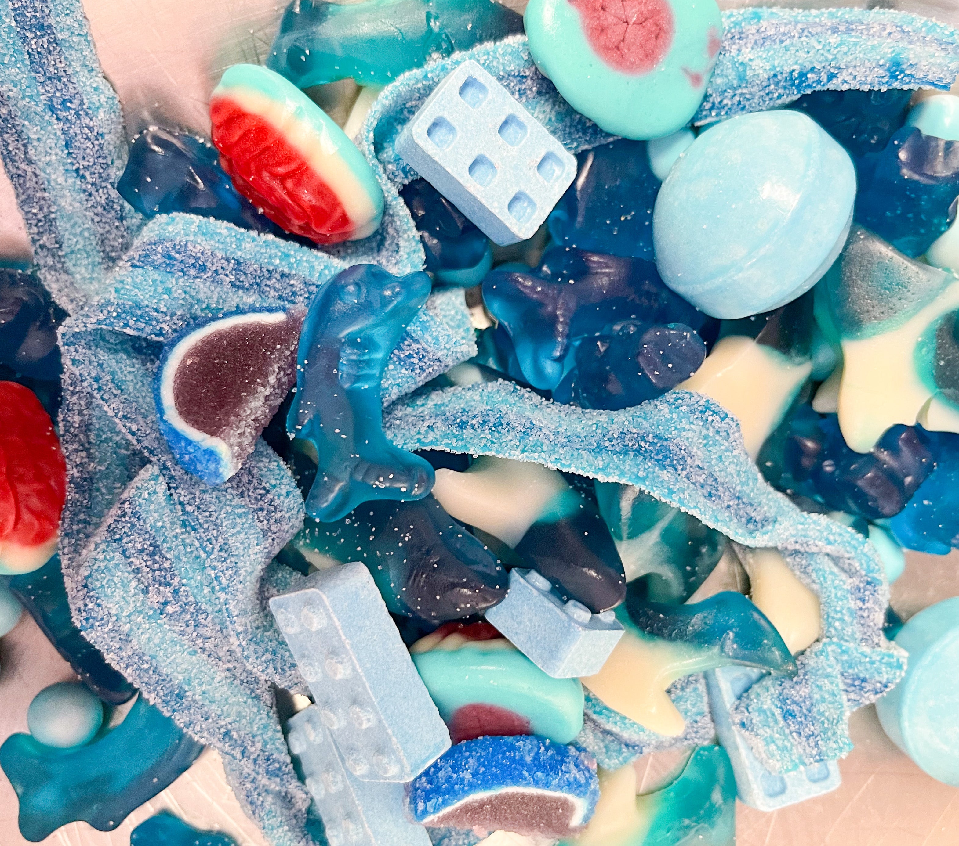 Pick 'n Mix Sweets Gift Box - Blue Sweets - Heavenly Sweets