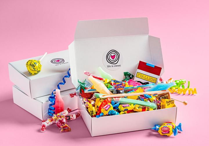 Buy wholesale Candy box from the 60s Godmother who rocks (Metal box)