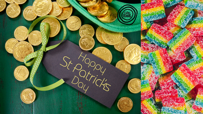 St. Patrick's Day Candy: Green, Gold and Rainbows! 🌈