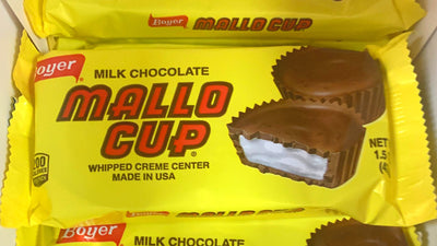 Mallo Cups: The World's First "Cup" Candy!