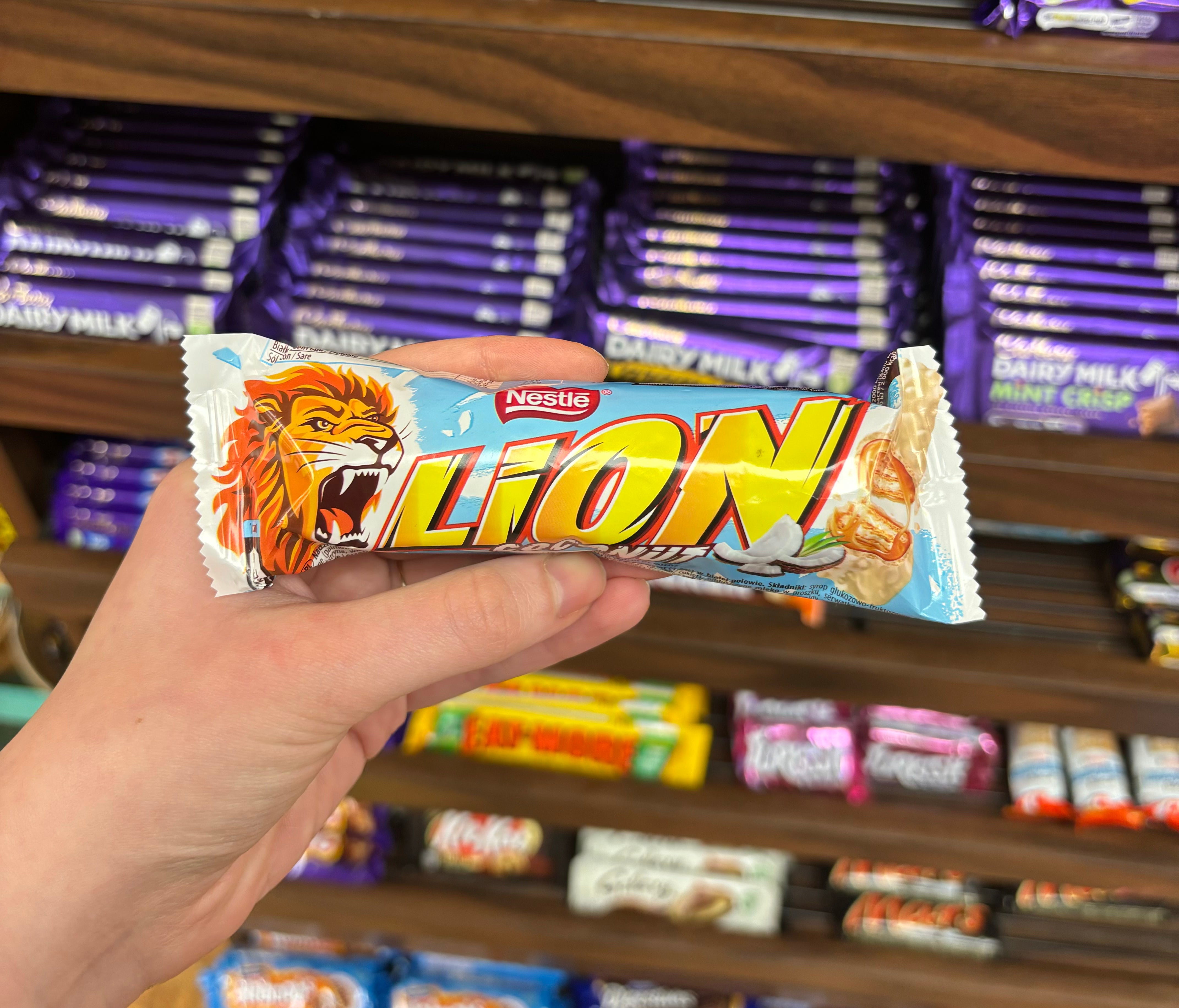 Cadbury Lions Bar Coconut (UK) – Life is Sweet Candy Store